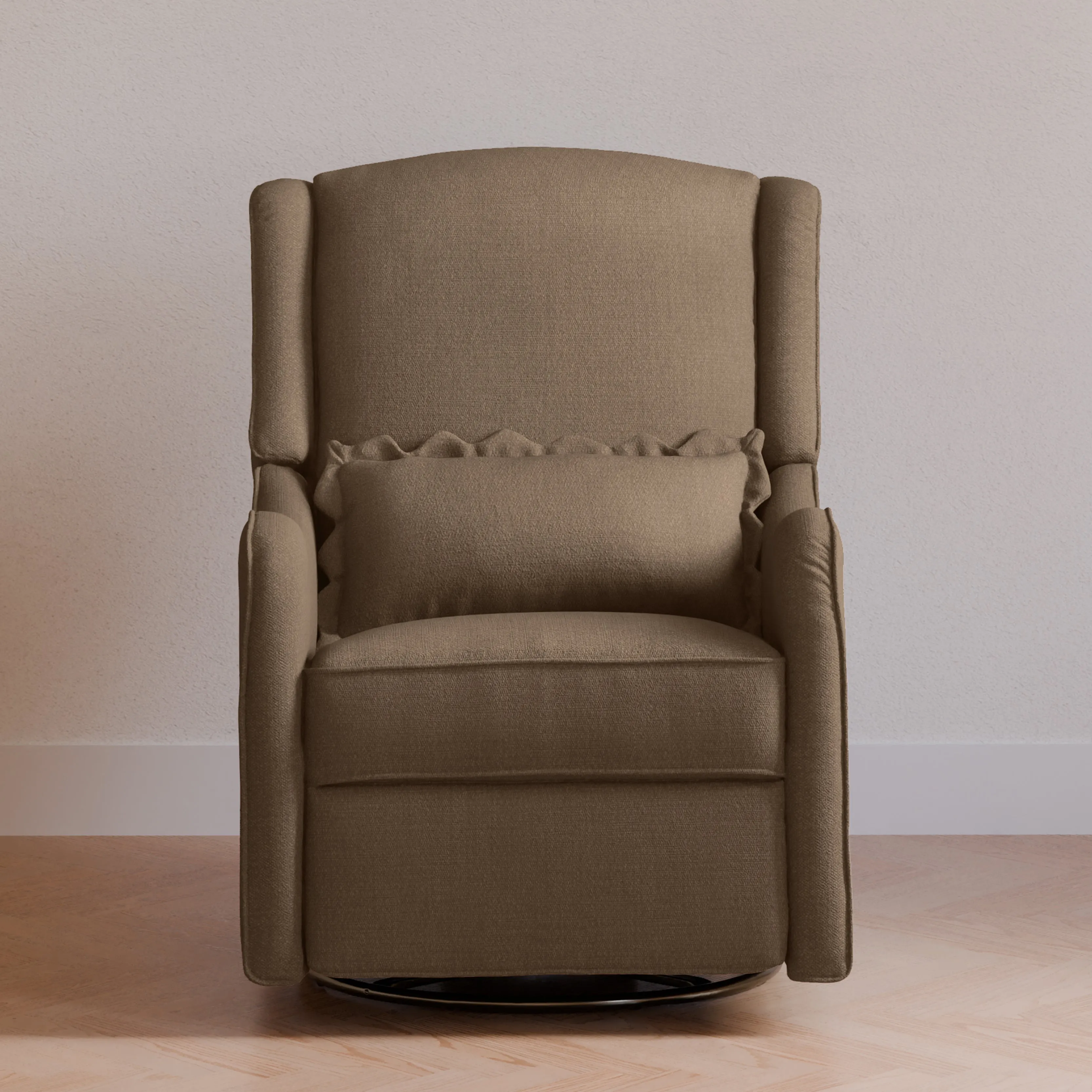 Devon Recliner   Swivel Glider in Performance Eco-Basketweave