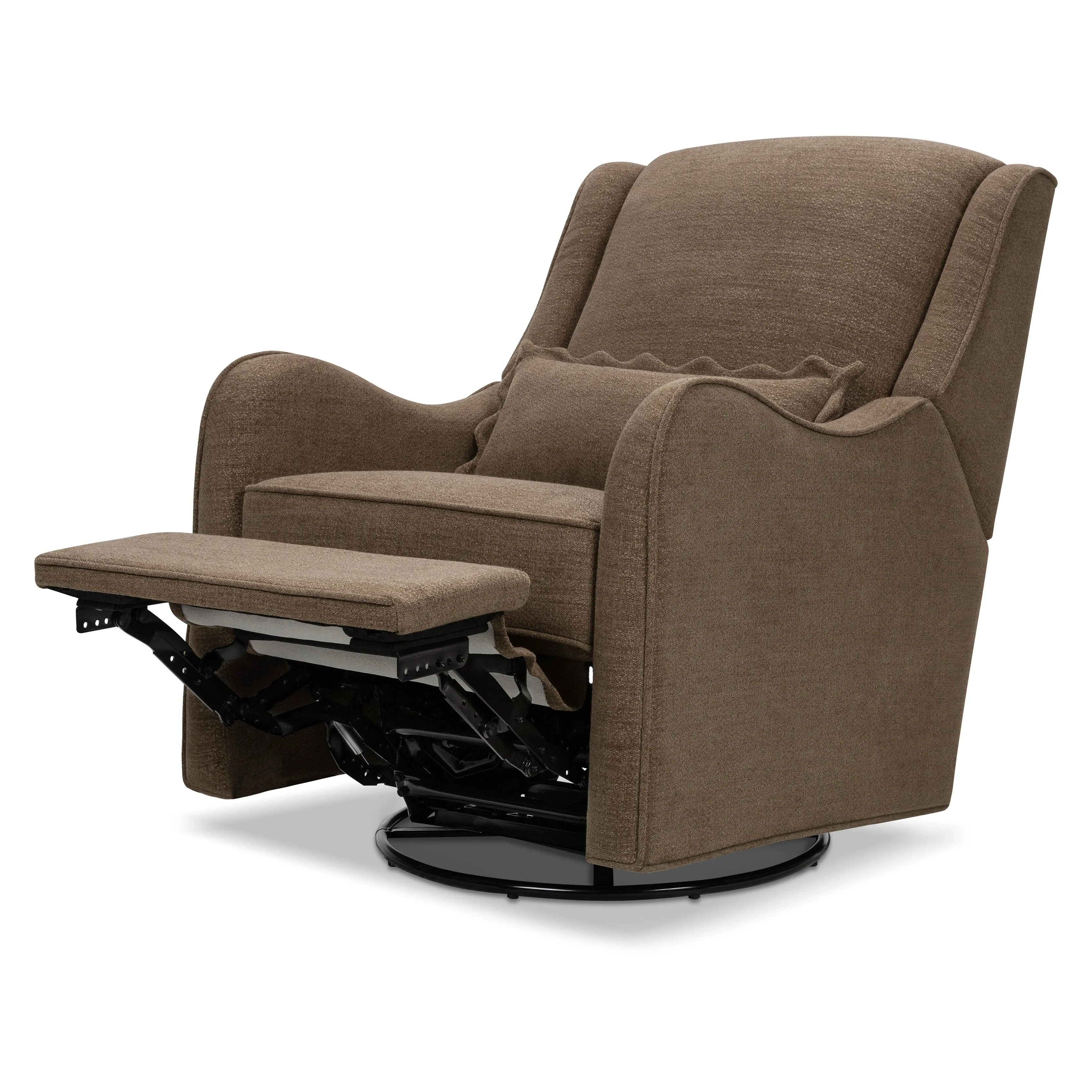 Devon Recliner   Swivel Glider in Performance Eco-Basketweave