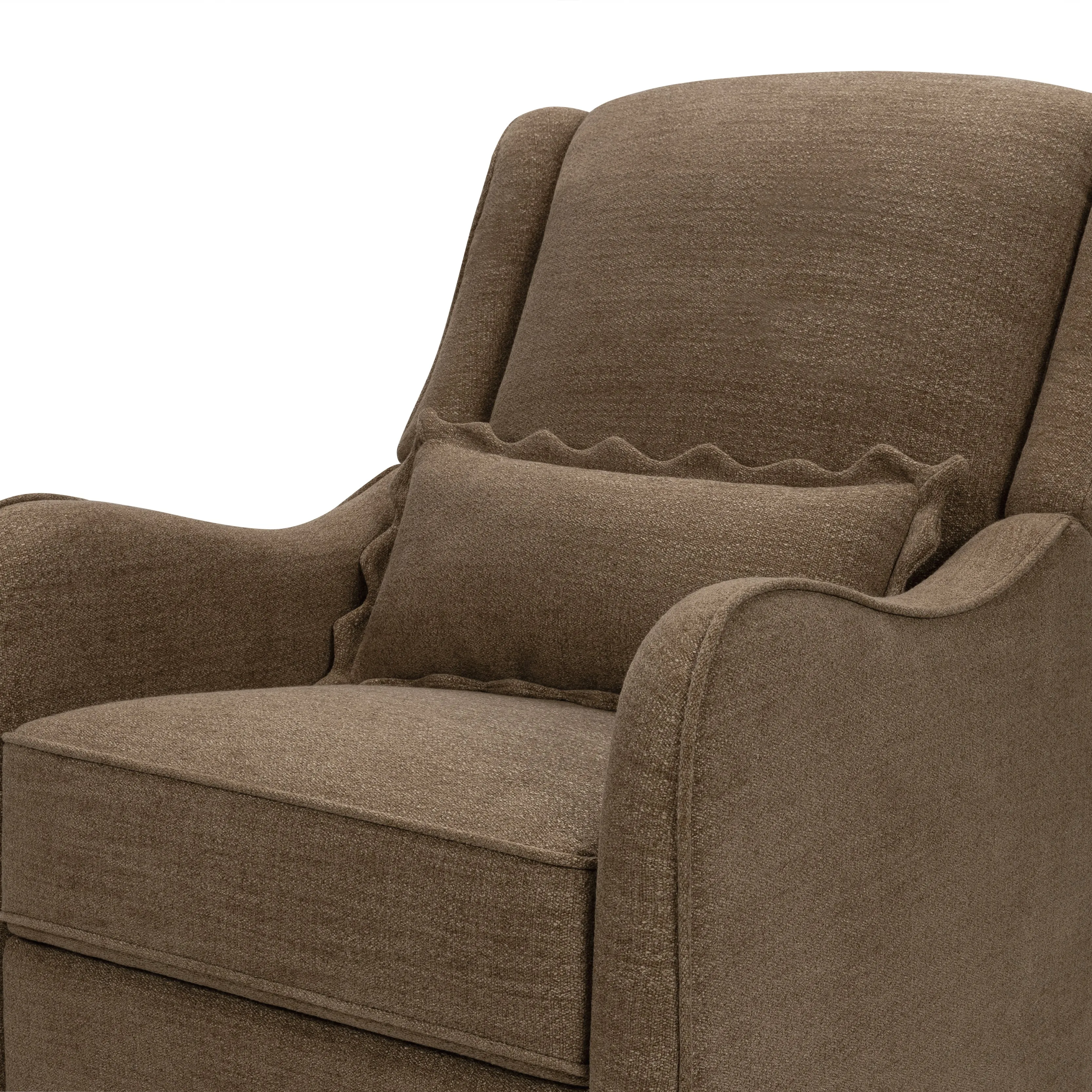 Devon Recliner   Swivel Glider in Performance Eco-Basketweave