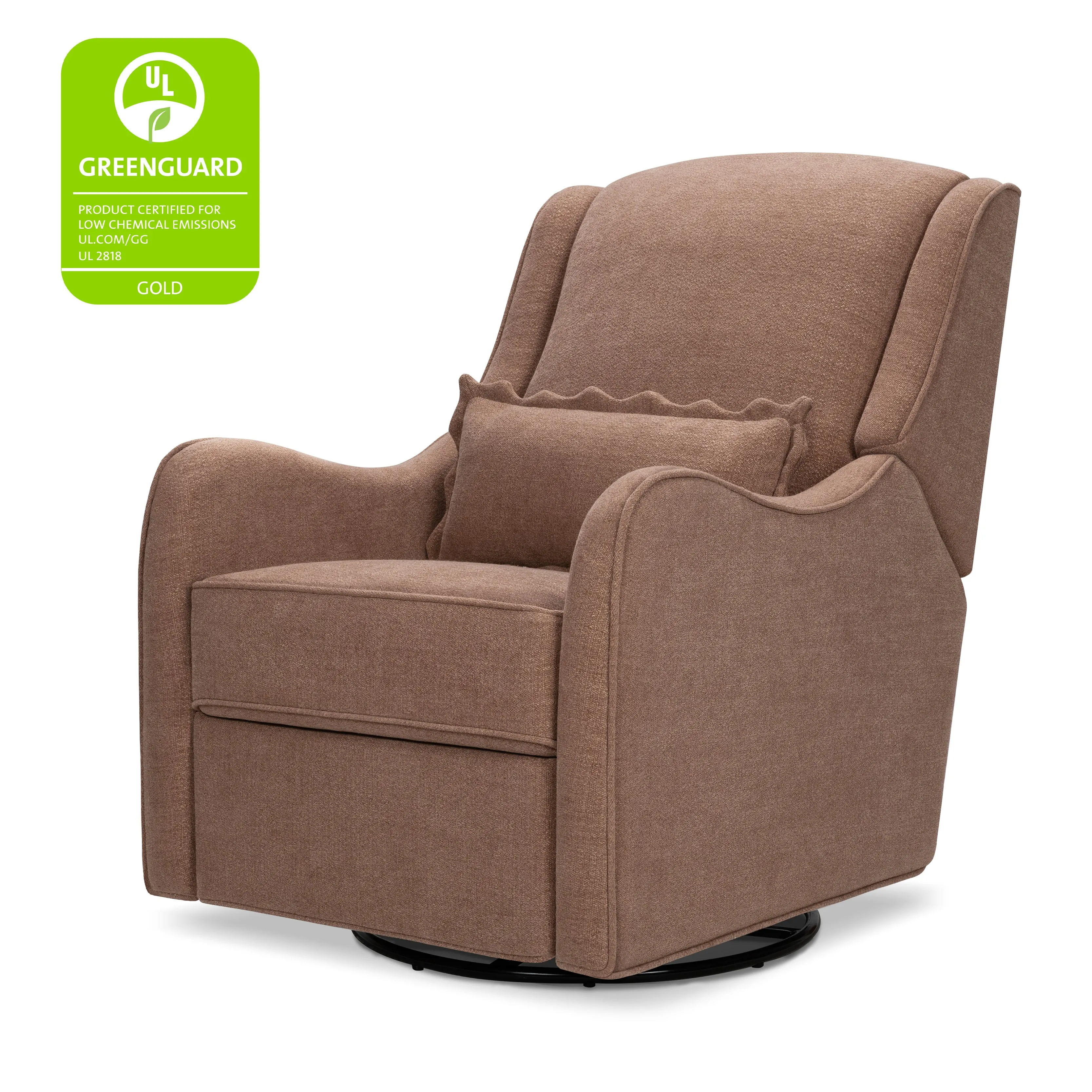 Devon Recliner   Swivel Glider in Performance Eco-Basketweave