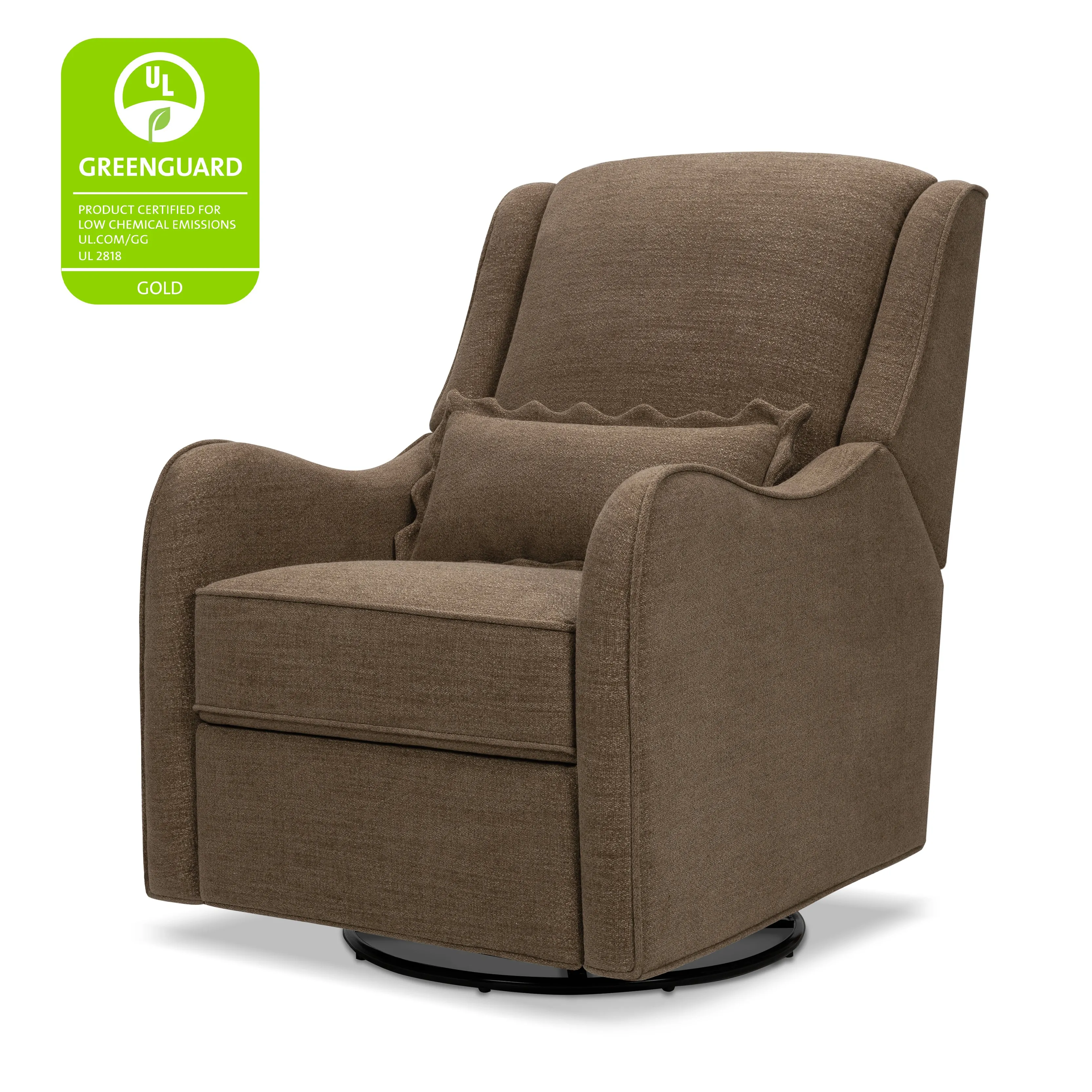 Devon Recliner   Swivel Glider in Performance Eco-Basketweave