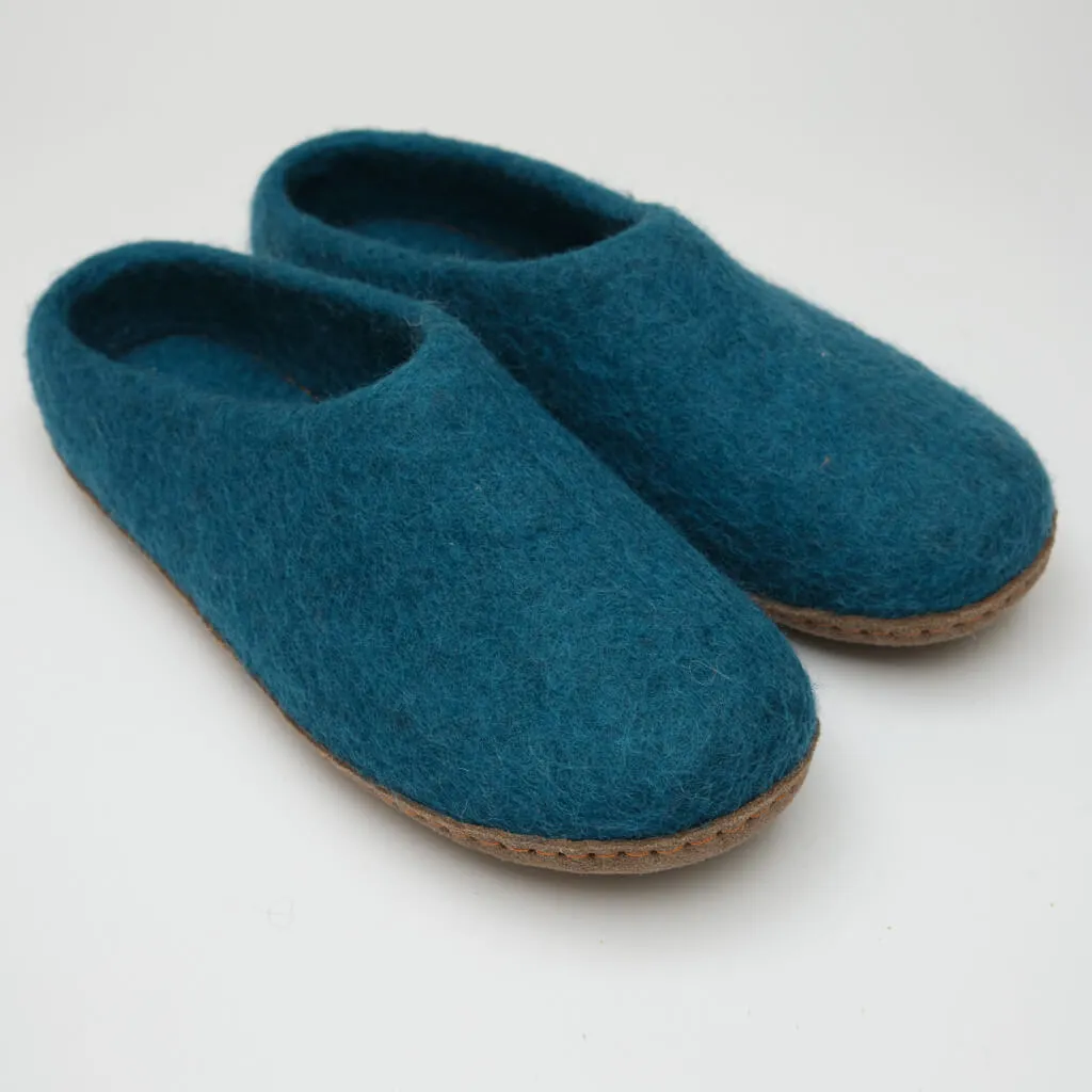 Greta Felted Wool Slippers