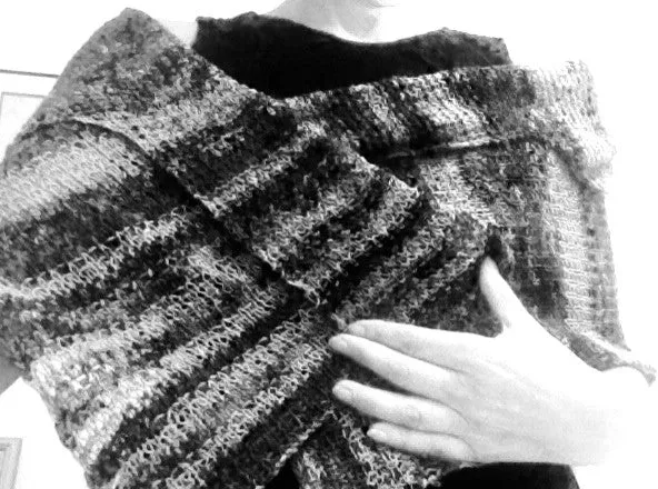 Greyscale Shawl Pattern Only