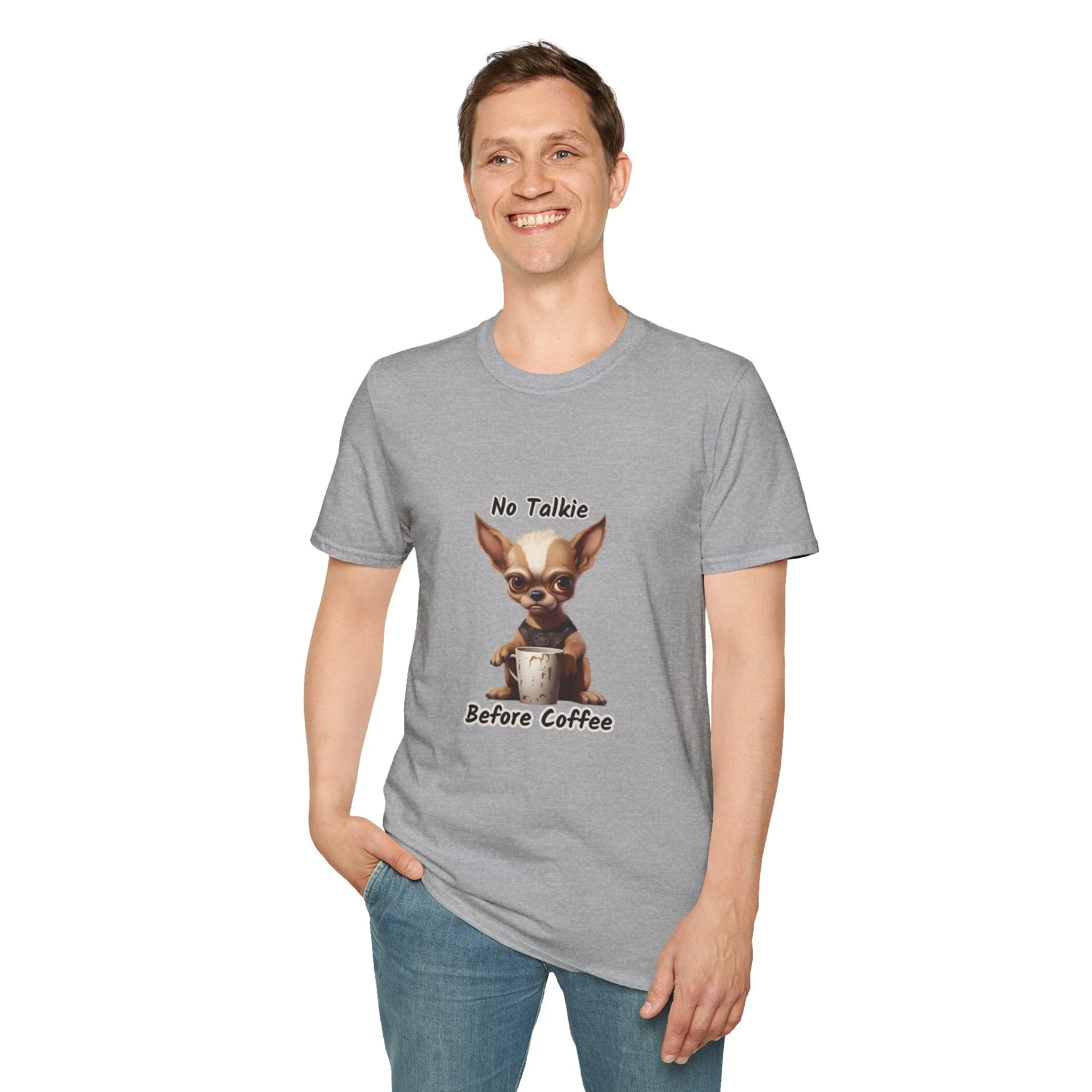 Grumpy Dog Unisex Softstyle T-Shirt