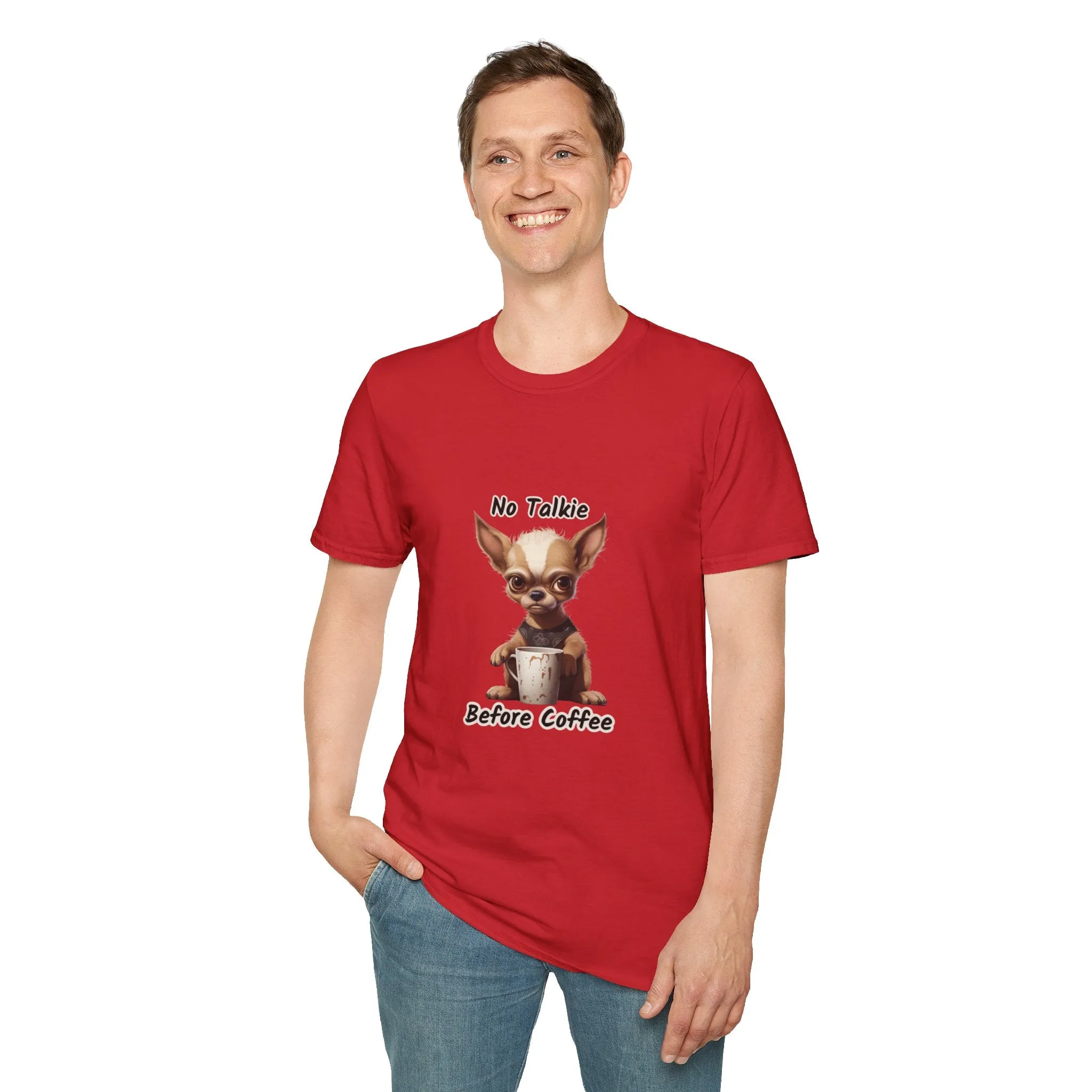 Grumpy Dog Unisex Softstyle T-Shirt