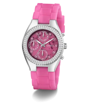 GUESS Ladies Sparkling Pink Limited Edition Watch