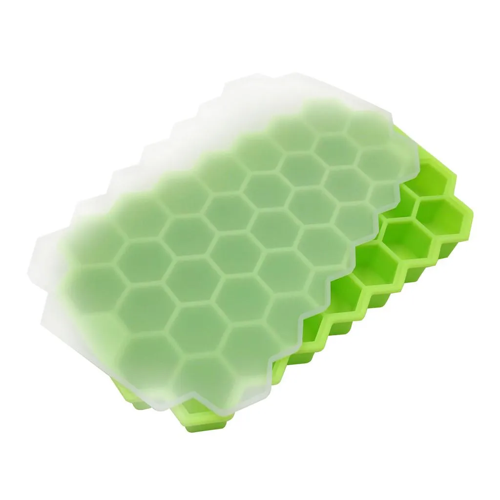 Honeycomb Ice Tray with Lid