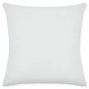 Josette Silver Embroidered Cushion