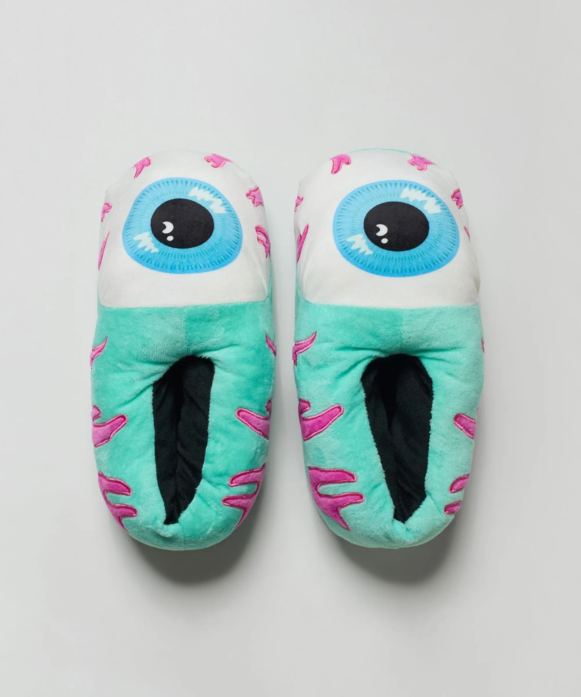 Keep Watch Slippers - Aqua