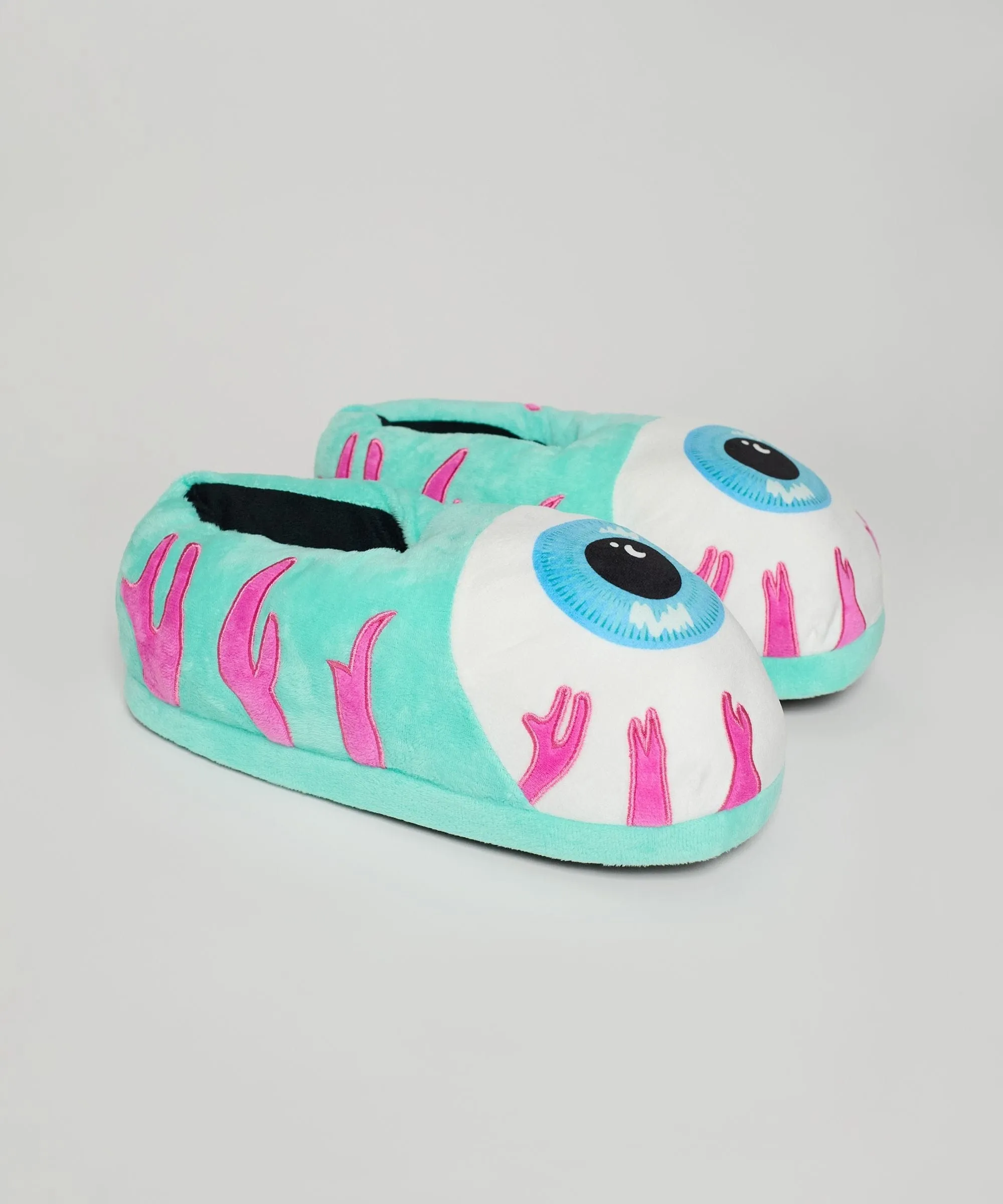 Keep Watch Slippers - Aqua