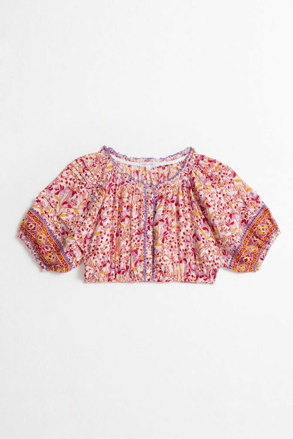 Kids Top Andrea - Purple Mini Jonquille