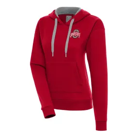 Ladies Ohio State Buckeyes Victory Scarlet Sweatshirt