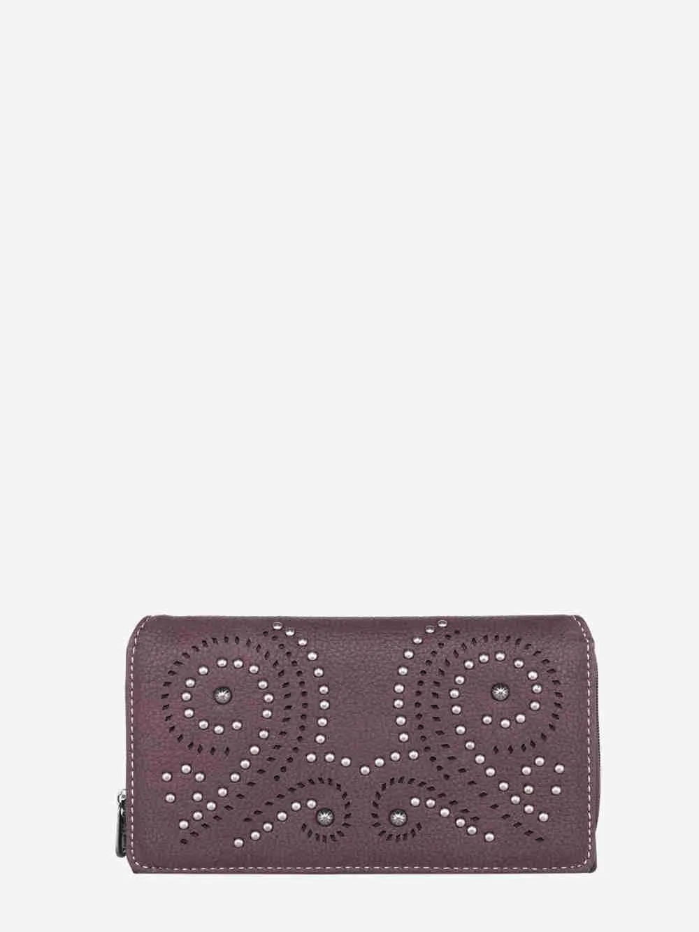 Montana West Laser Cut-out Swirl Wallet