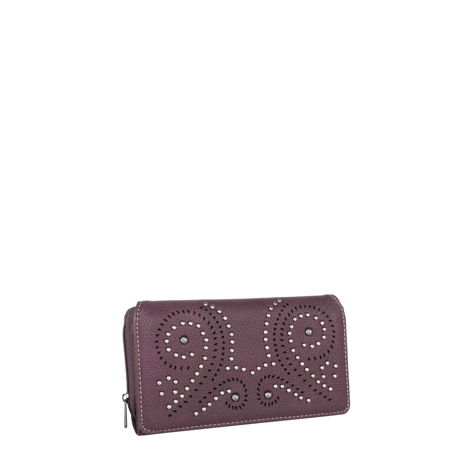 Montana West Laser Cut-out Swirl Wallet