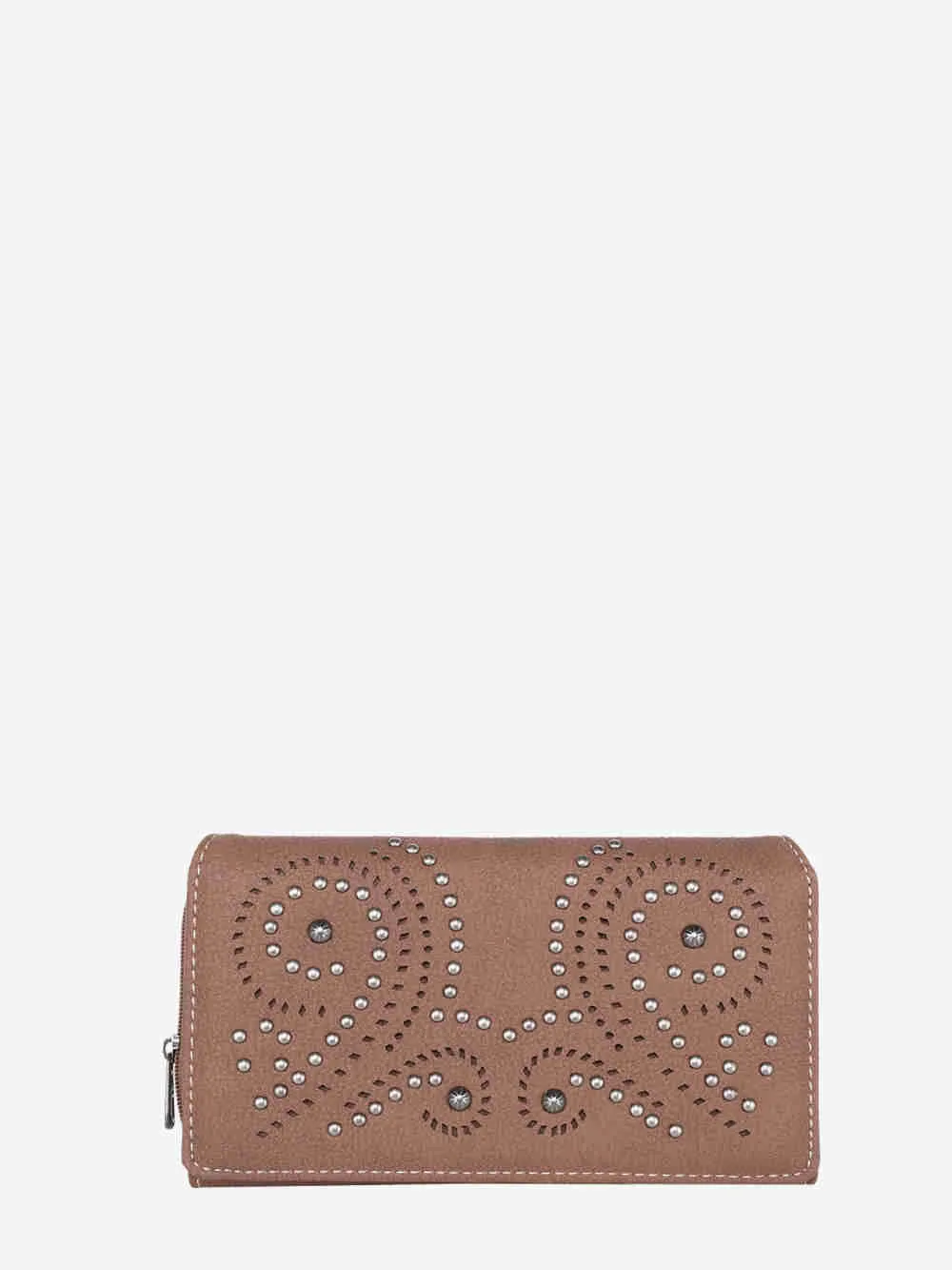 Montana West Laser Cut-out Swirl Wallet