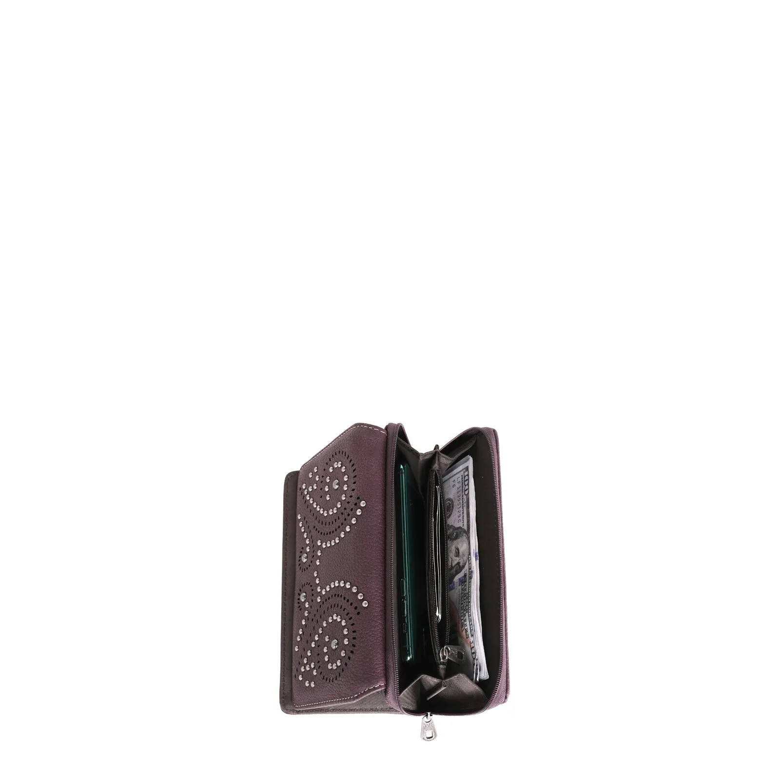 Montana West Laser Cut-out Swirl Wallet