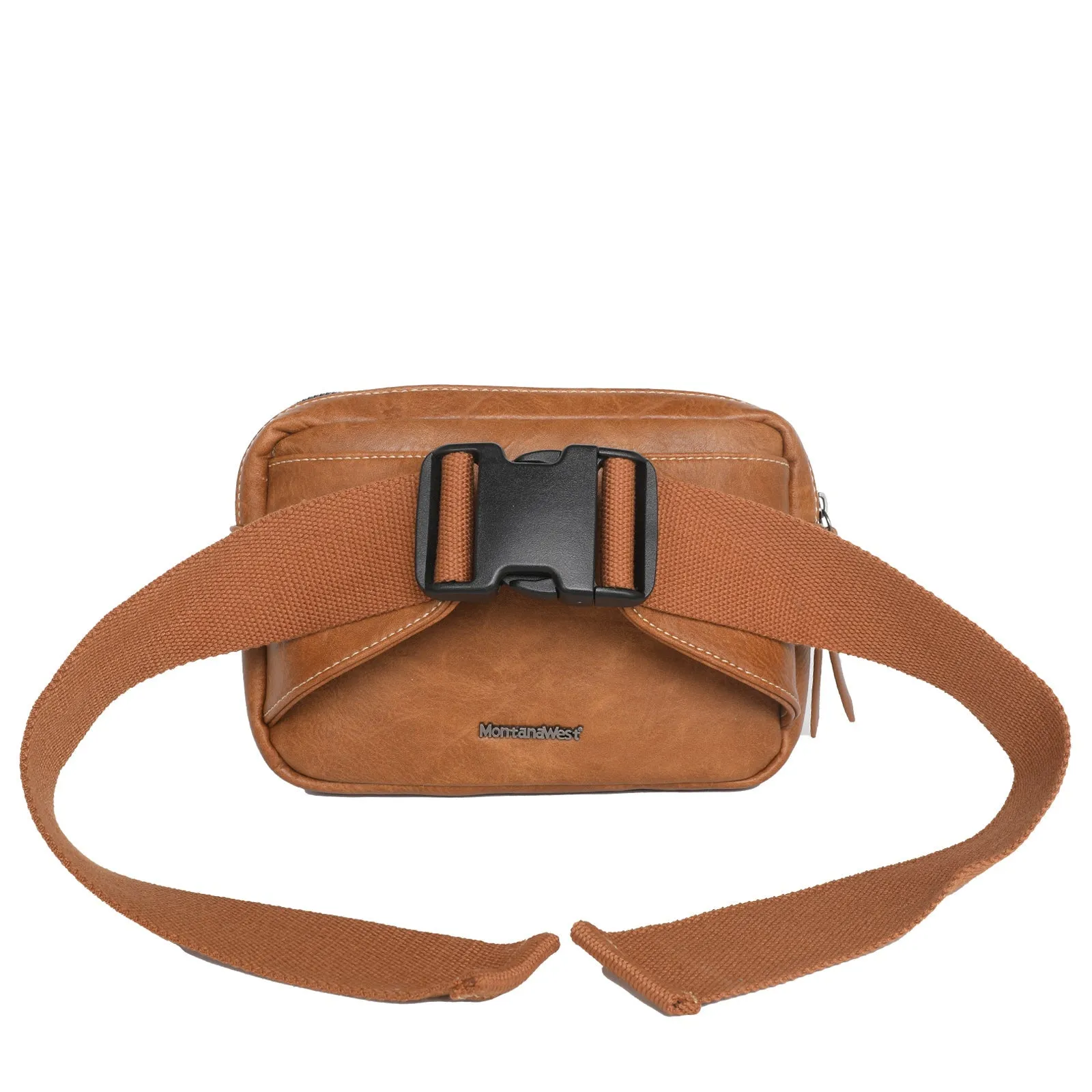 Montana West Whipstitch Collection Fanny Pack