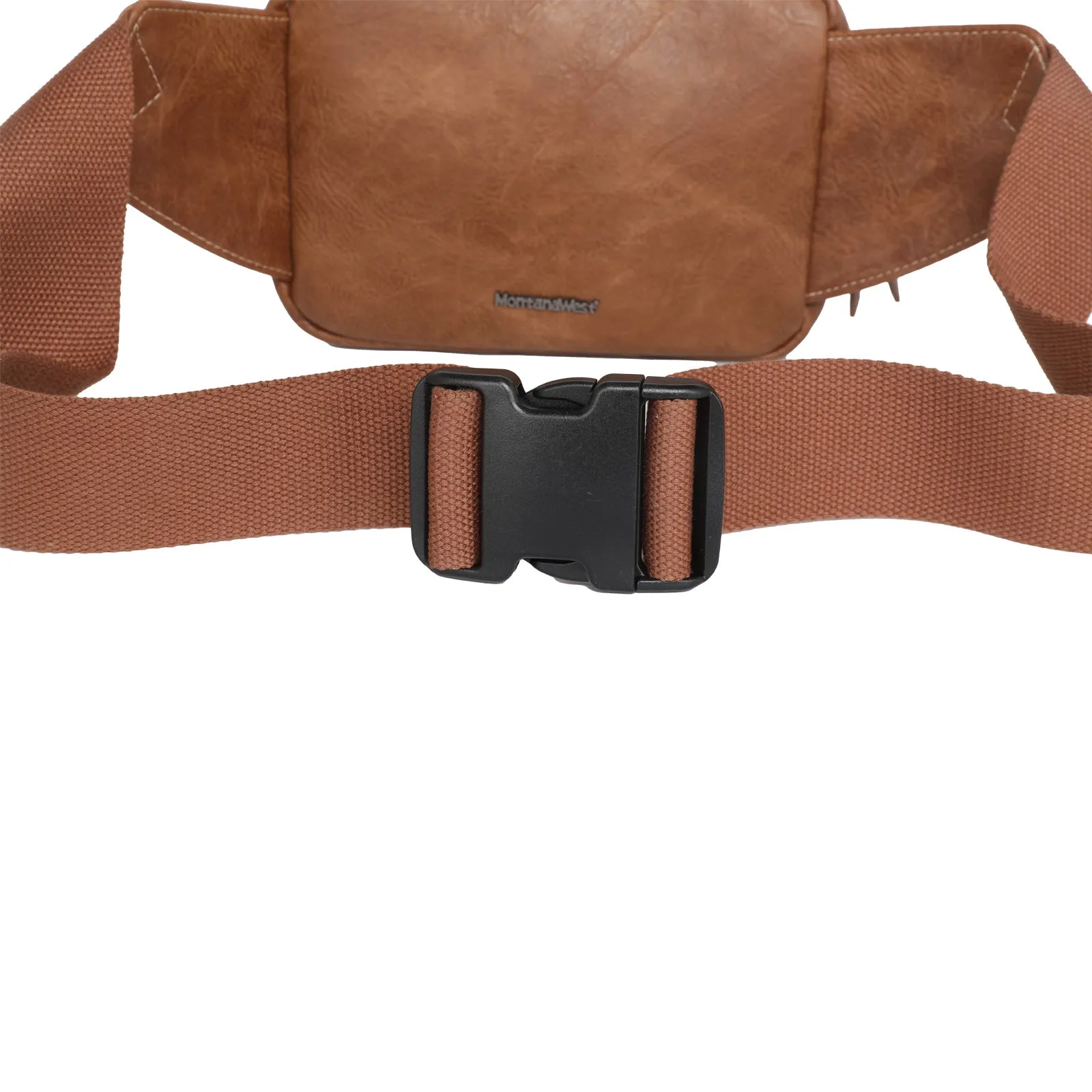 Montana West Whipstitch Collection Fanny Pack