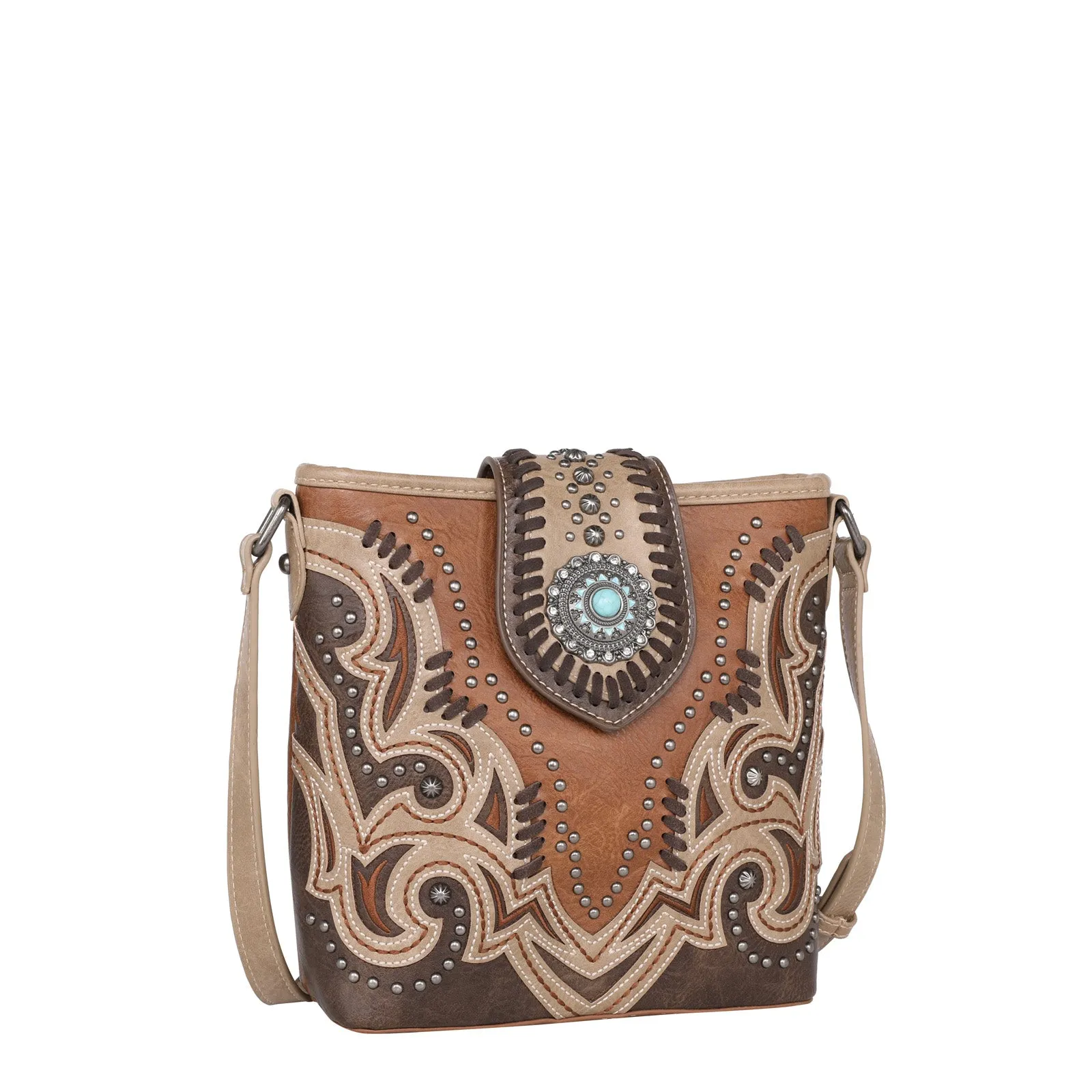 MW1144G-9360 Montana West Cut-out Collection Concealed Carry Crossbody