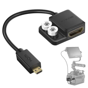 NEEWER NC01 4K/60Hz Micro HDMI to HDMI Adapter Cable