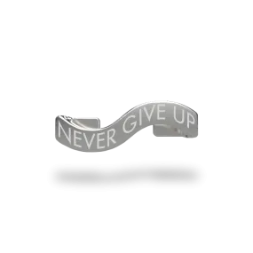 Never Give Up Charm