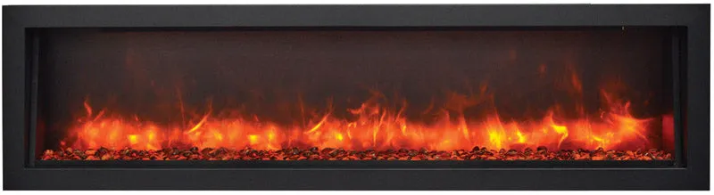 Panorama Series 70" Wall-Mount Fireplace