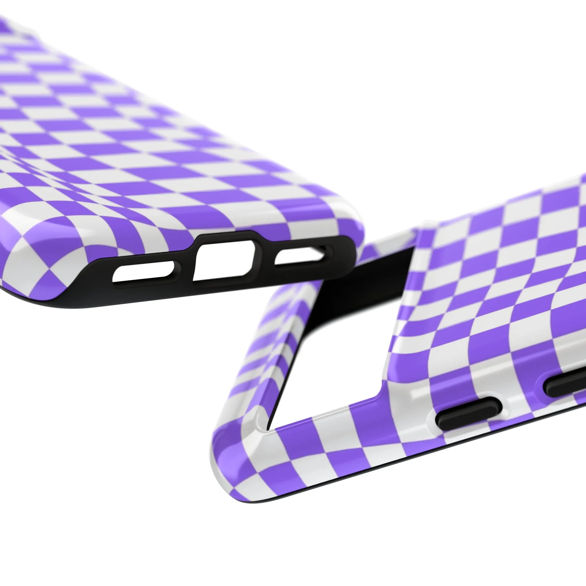 Purple Passion | Purple Checkered Case