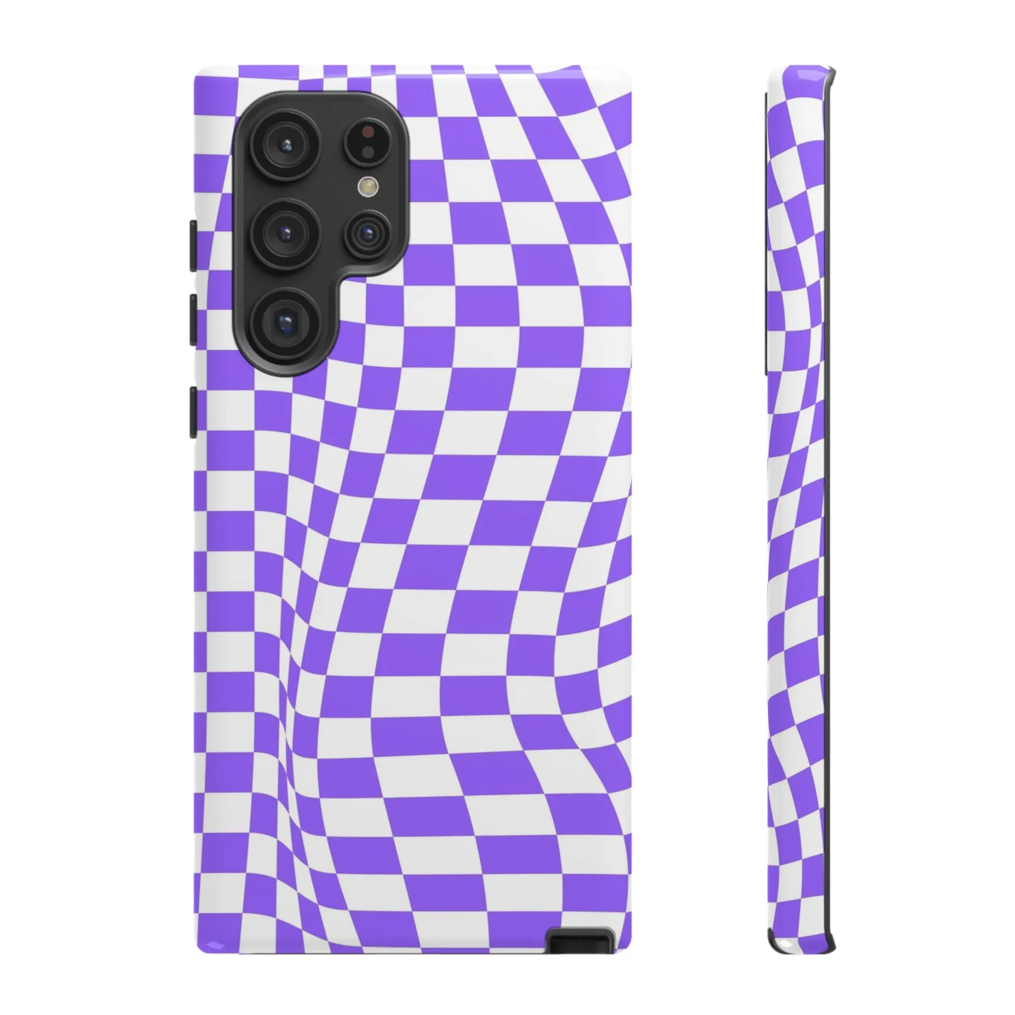 Purple Passion | Purple Checkered Case