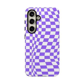 Purple Passion | Purple Checkered Case