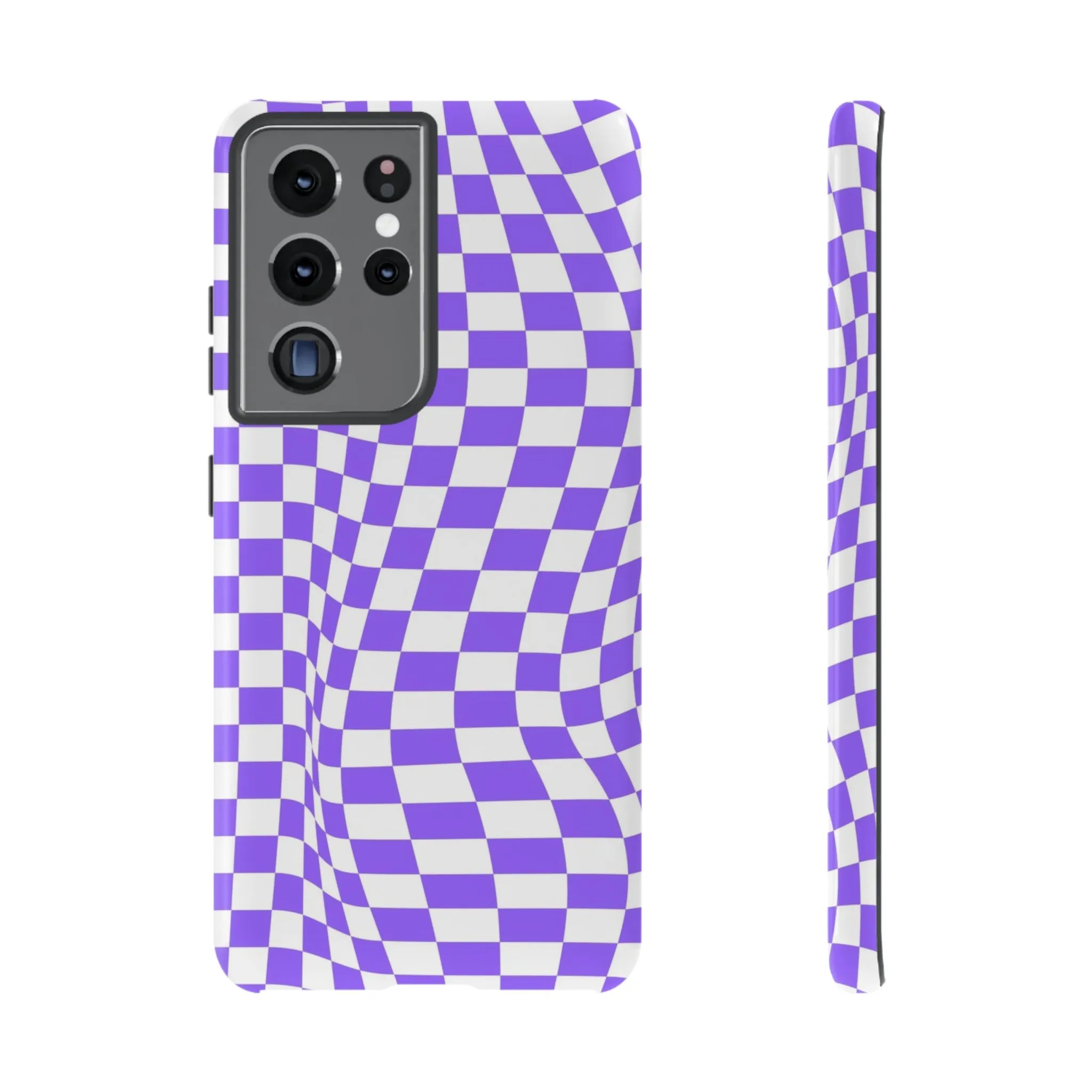 Purple Passion | Purple Checkered Case