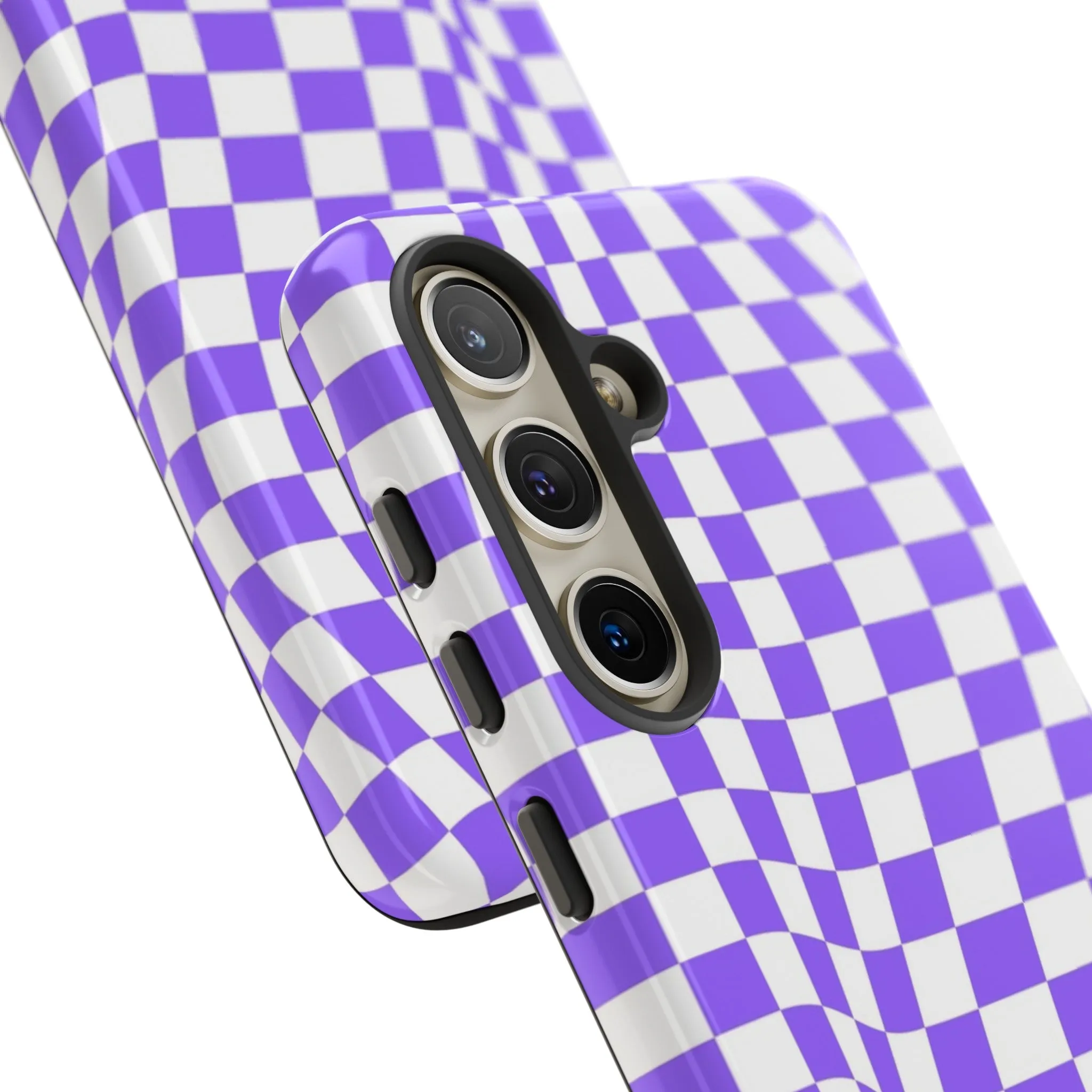 Purple Passion | Purple Checkered Case