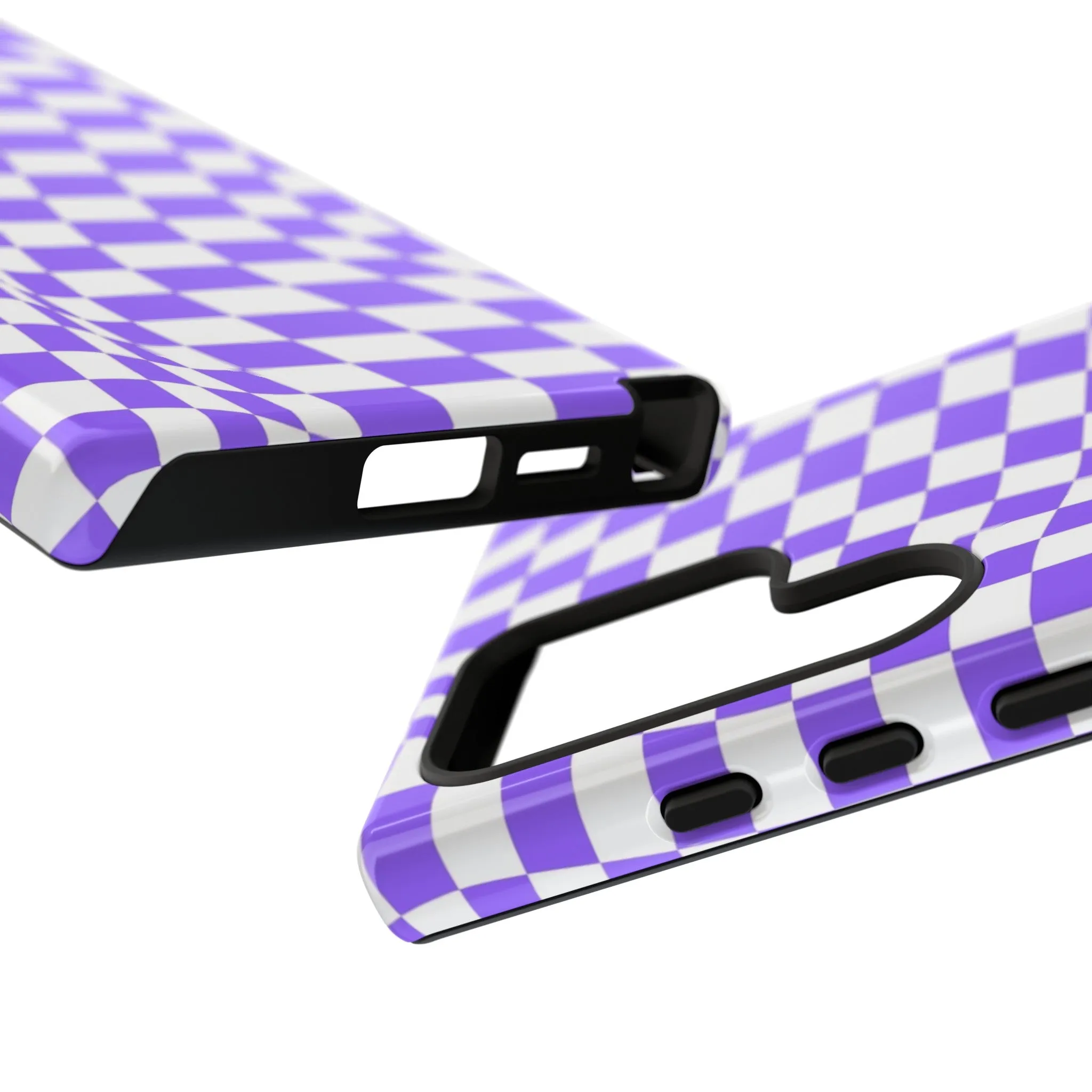 Purple Passion | Purple Checkered Case