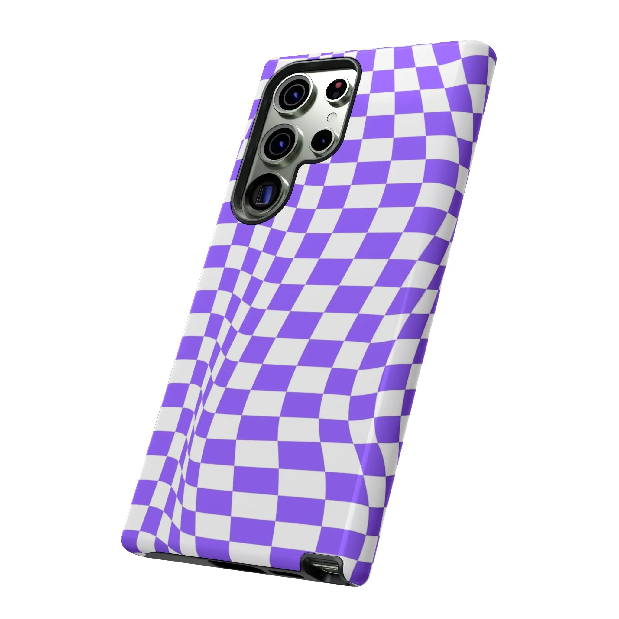 Purple Passion | Purple Checkered Case