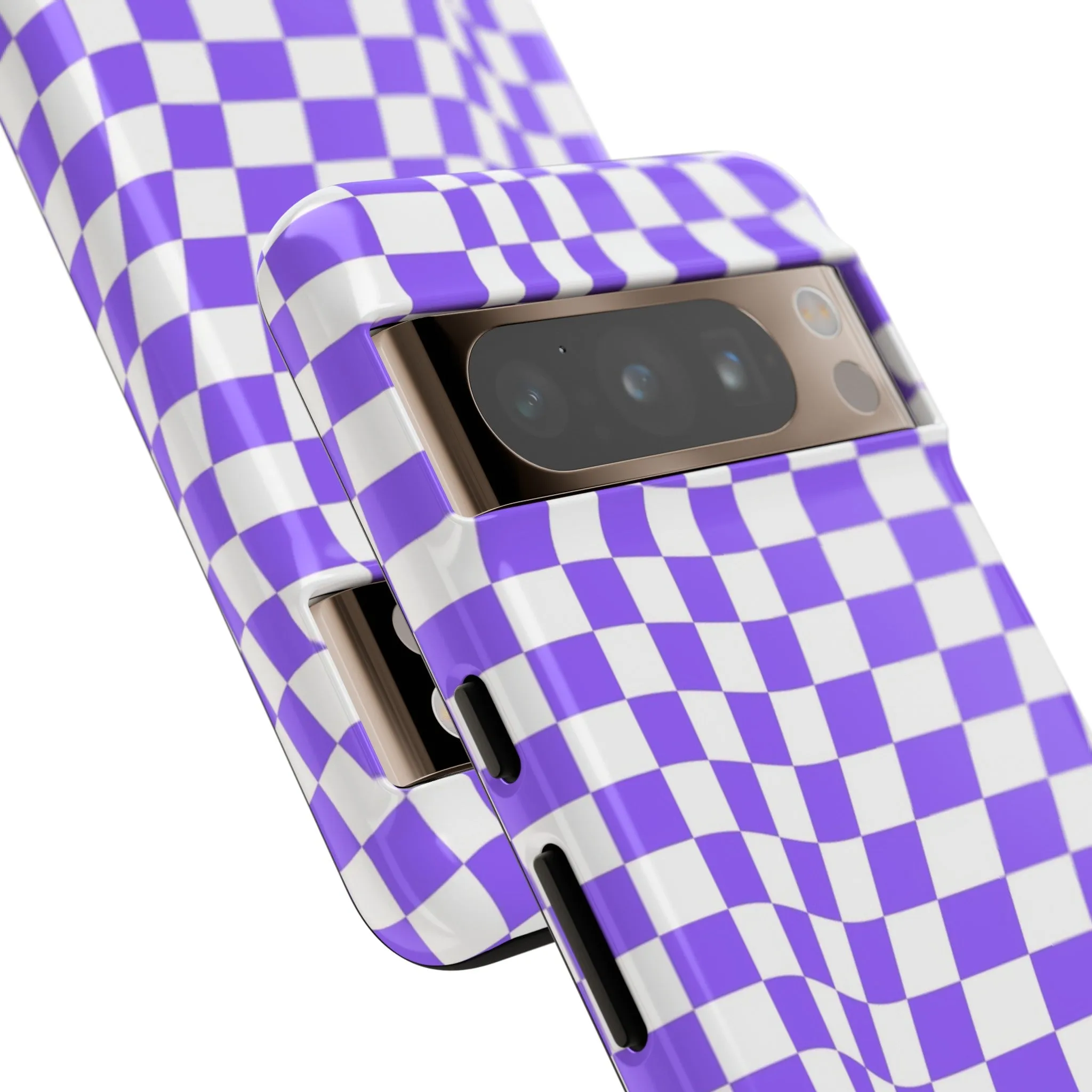 Purple Passion | Purple Checkered Case