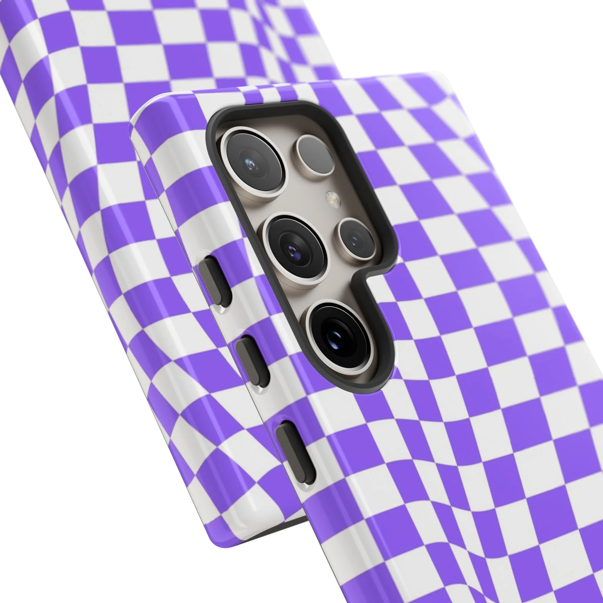 Purple Passion | Purple Checkered Case