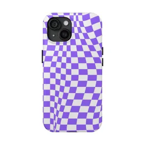 Purple Passion | Retro Checkered Case