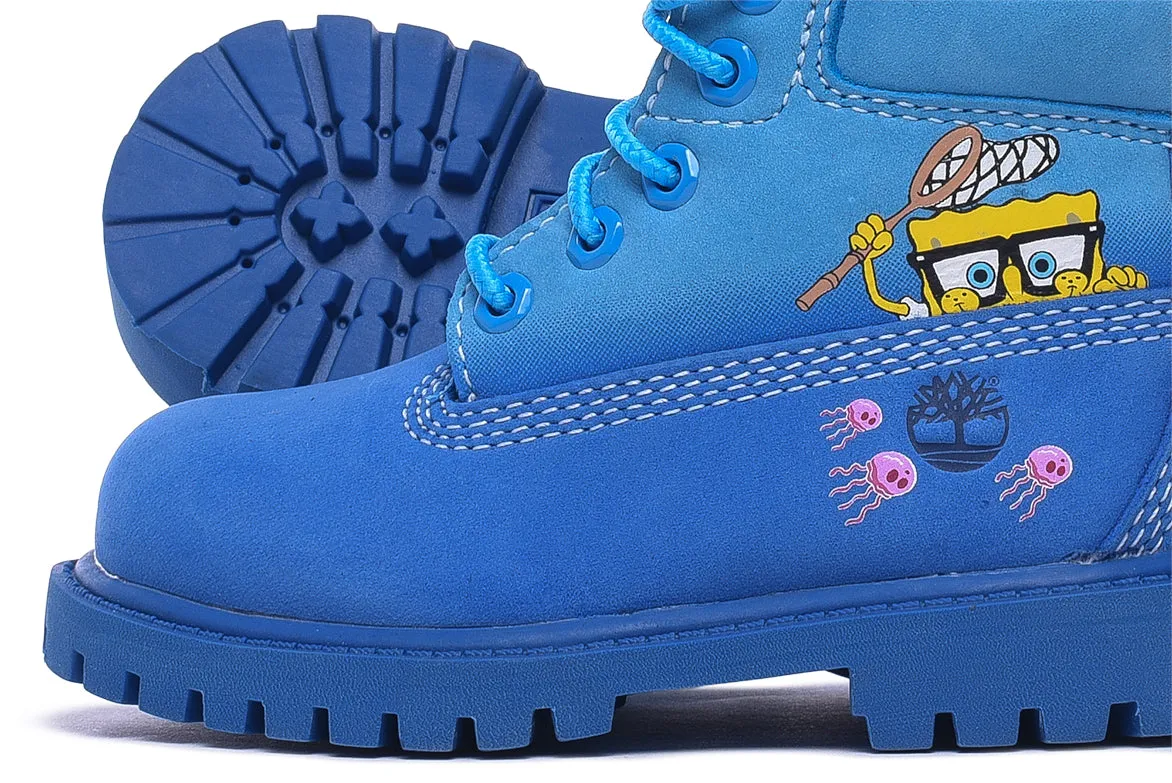 SPONGEBOB X TIMBERLAND 6" PRM BOOT (TD) - BRIGHT BLUE