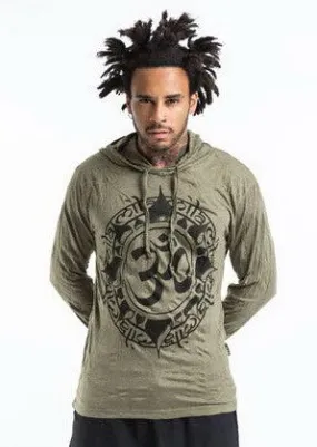 Sure Design Unisex Infinitee Ohm Hoodie Green