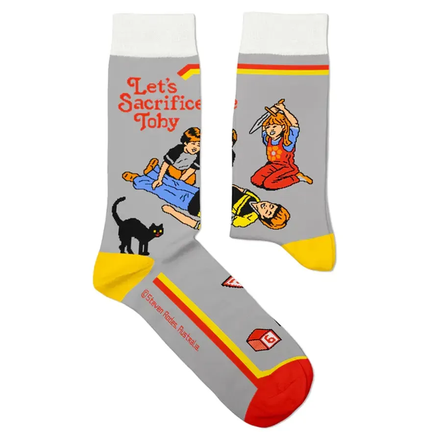 Unisex Let's Sacrifice Toby Socks