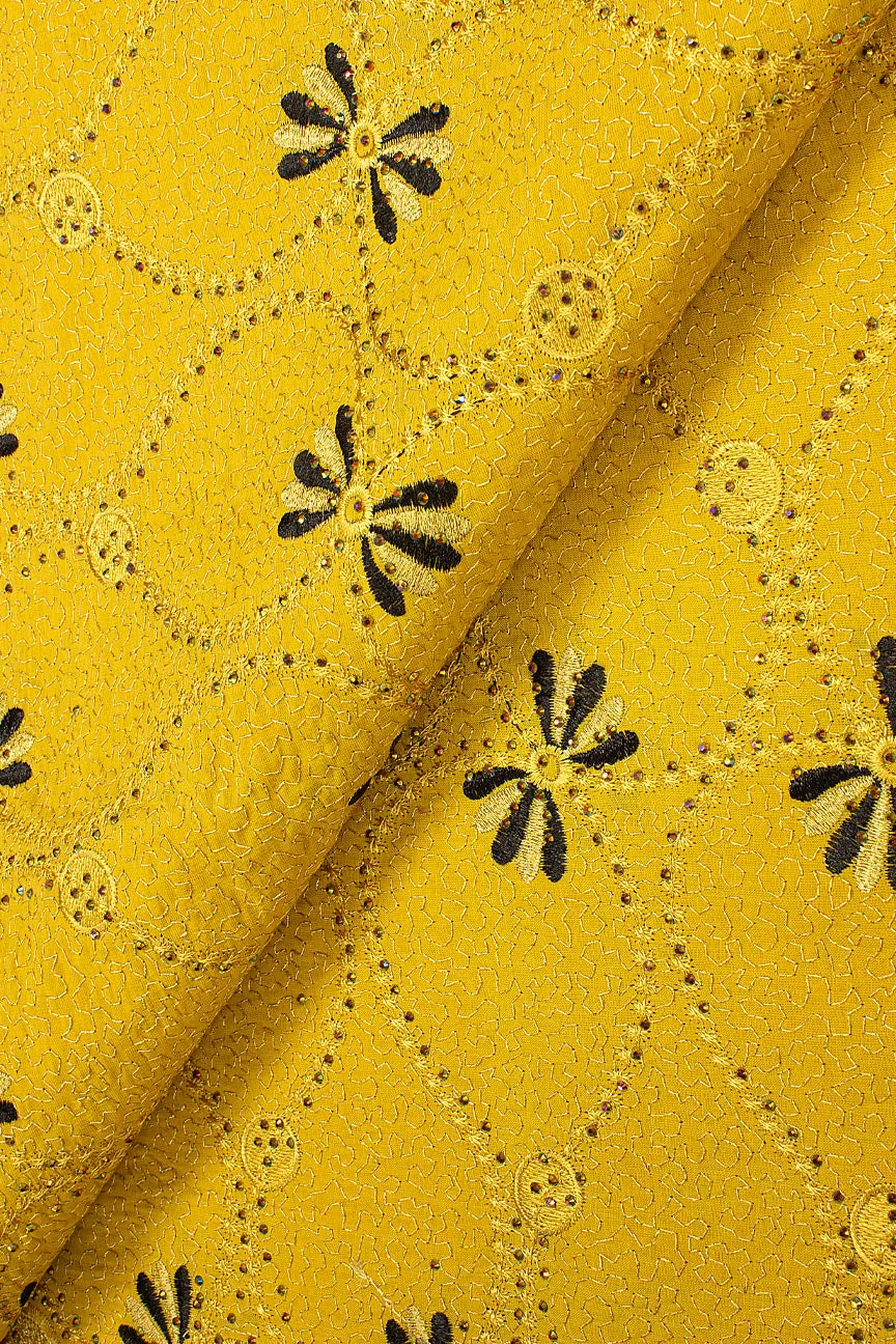 Voile Lace Exclusive - Sunshine Yellow - VL695